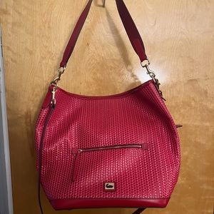 Dooney & Bourke XL Fiorentine Leather Carry All / Hobo